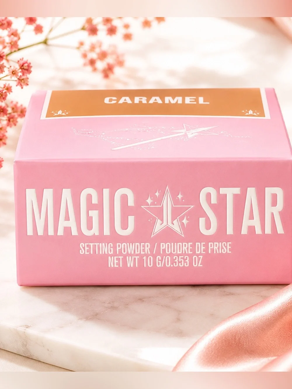 Jeffree Star Magic Star Setting Powder – Caramel – Loose Setting Powder NIB